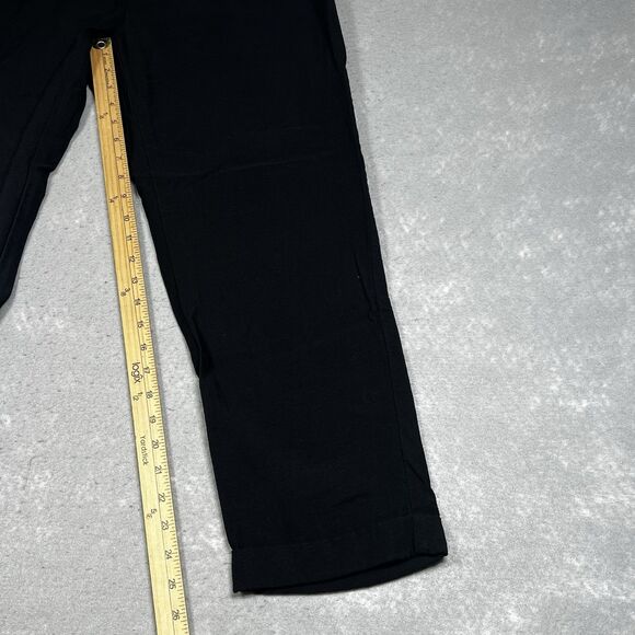 Loft Pants Womens Size 8 Black Skinny Rayon Blended Pockets Business Pockets - Picture 7 of 12